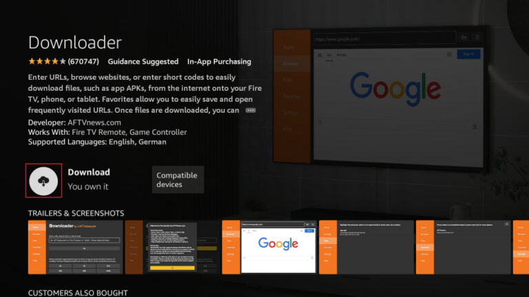 Firestick Settings Menu for IPTV Setup.