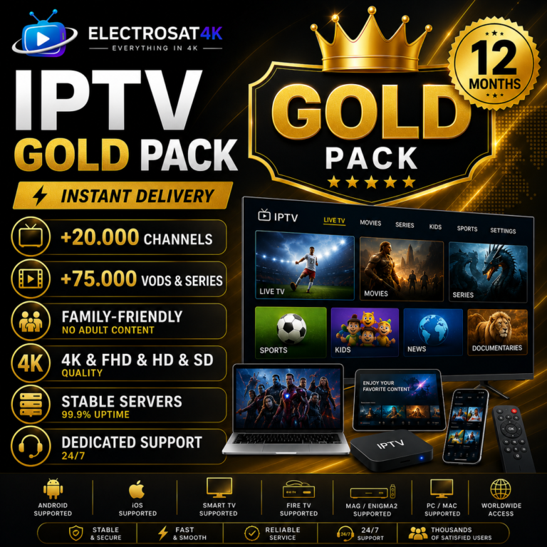 Gold Pack – 12 Months Subscription